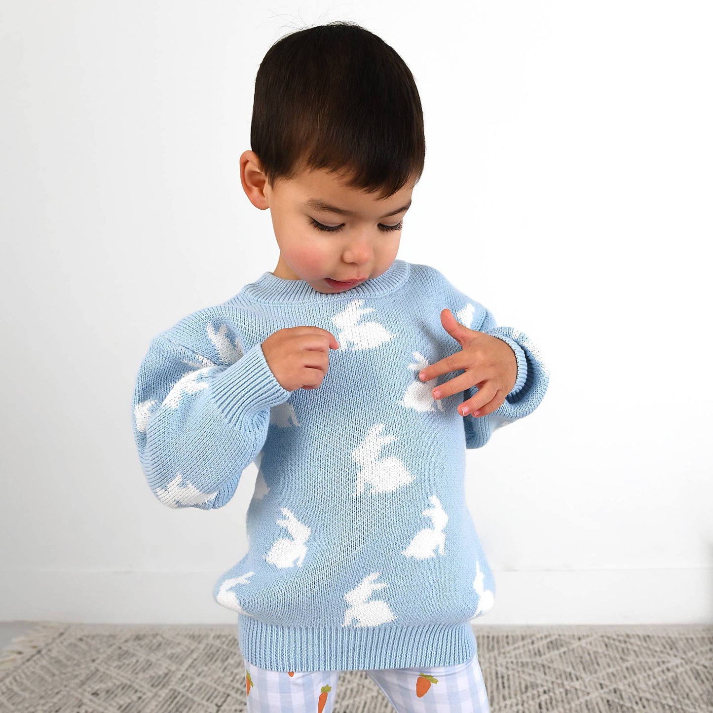 Blue Bunny Sweater
