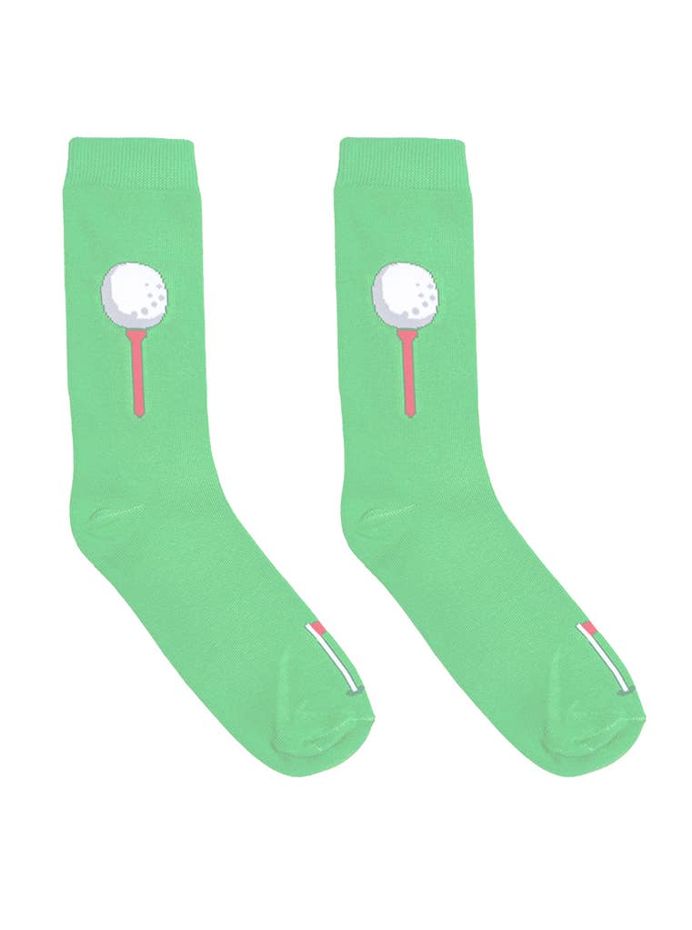 3D Packaged Crew Socks | Golf