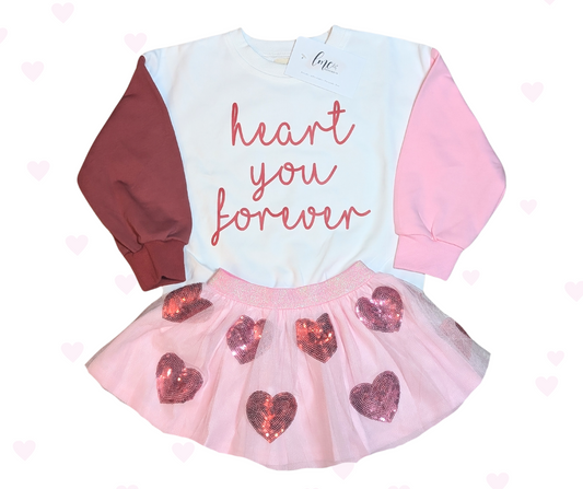 Sequin Heart Tutu
