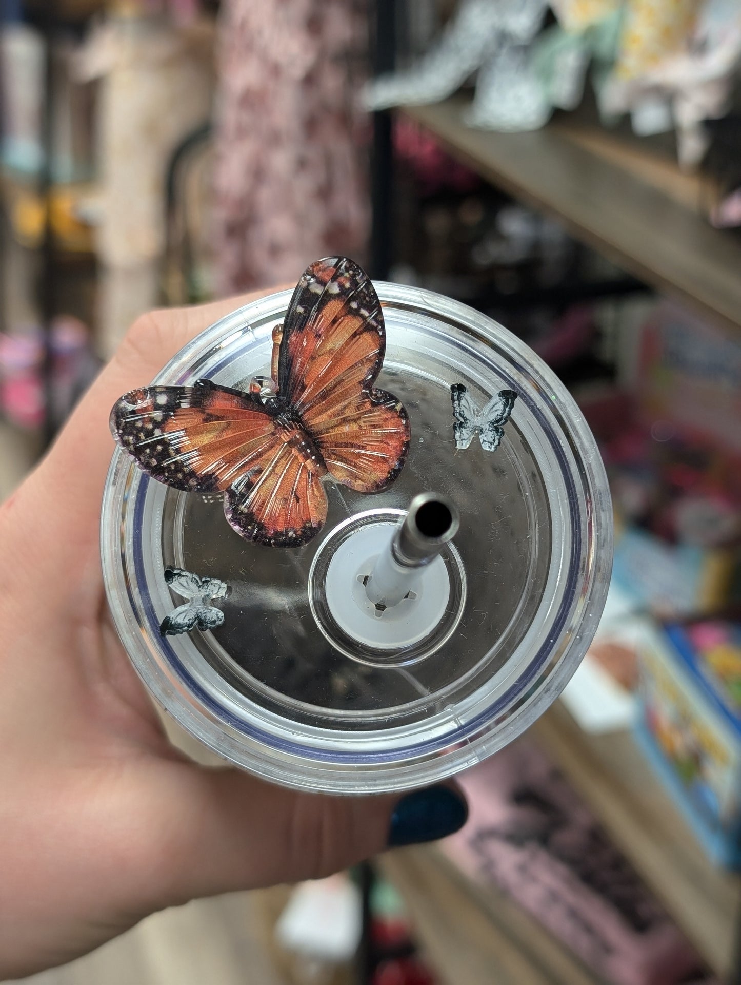 Faith Snow Globe Tumbler