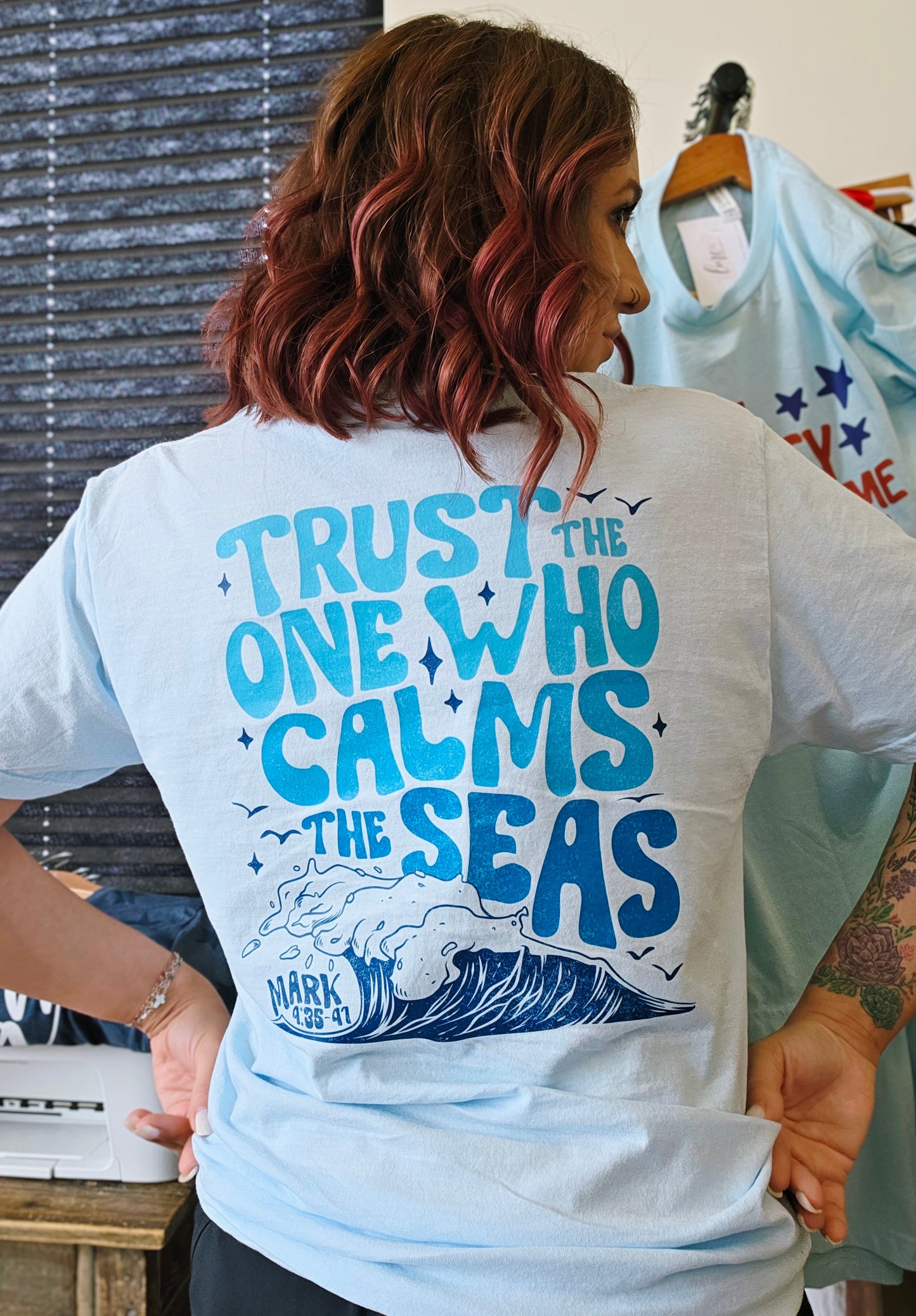 Trust The One Who Calms The Seas