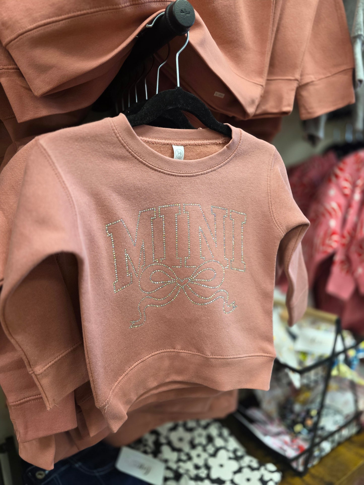 Mini Rhinestone Crew