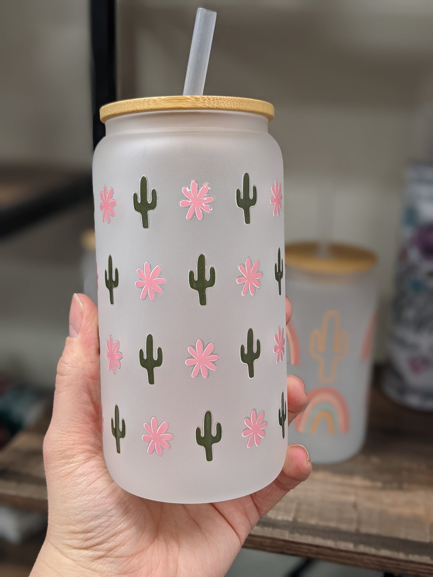 Floral Cactus Libbey