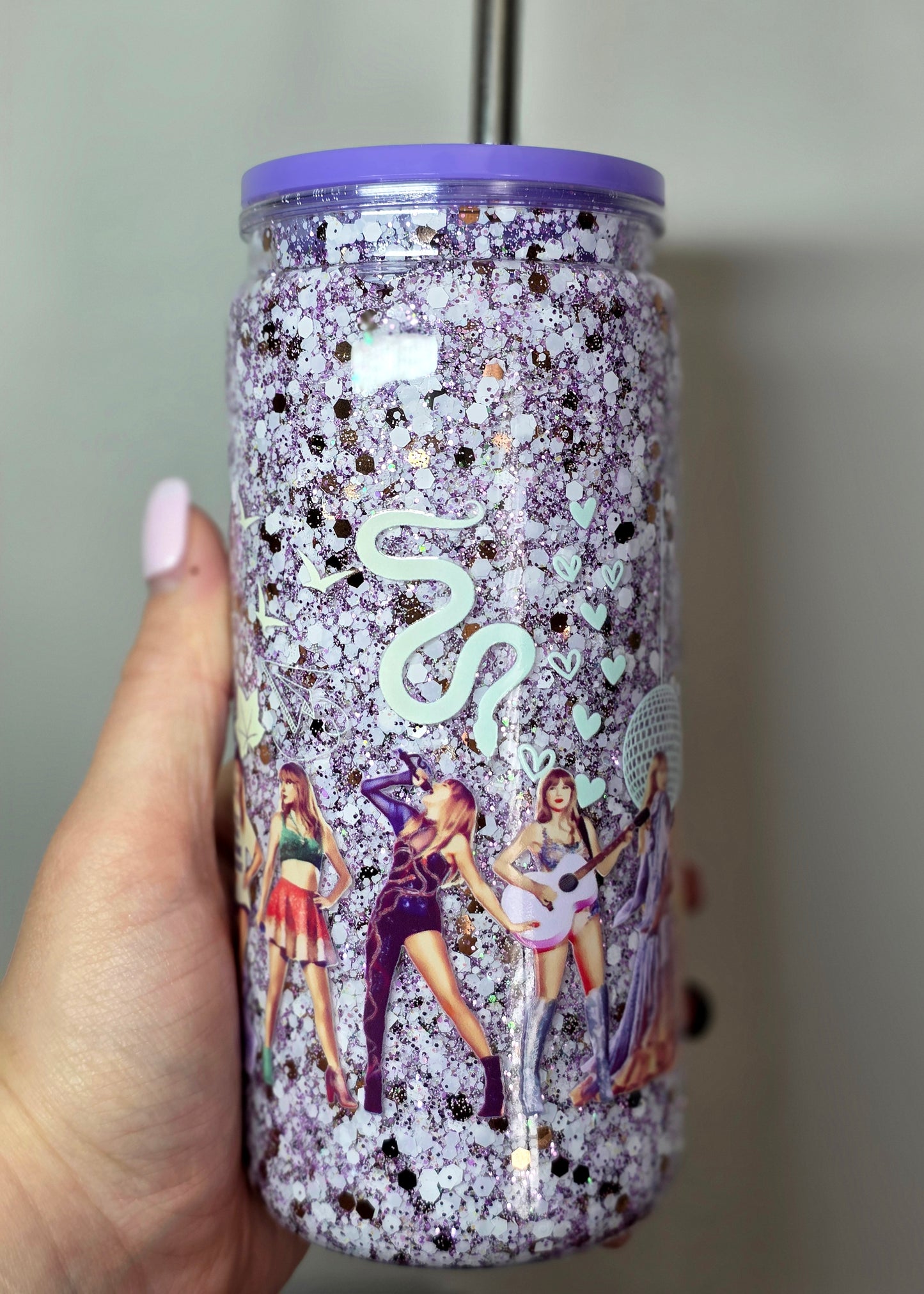TS Era Snow Globe Tumbler
