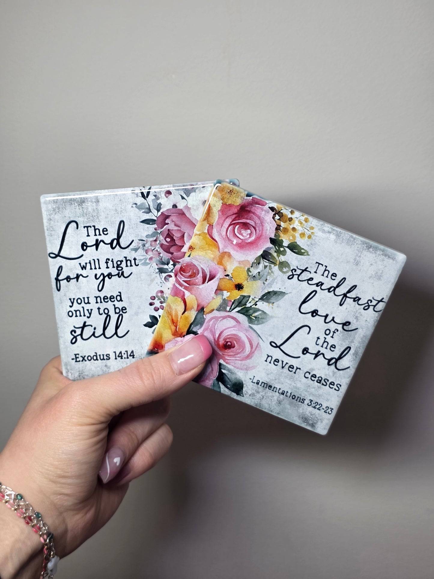 Love Never Ceases Coaster