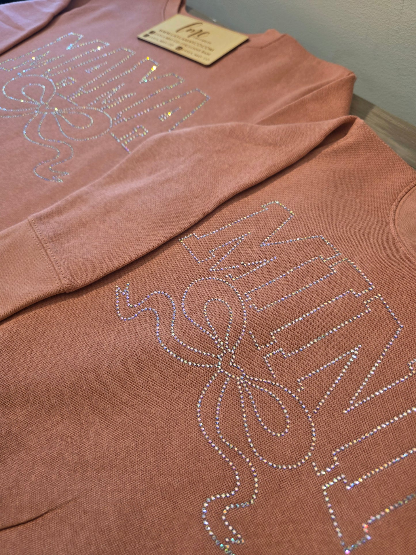 Mini Rhinestone Crew