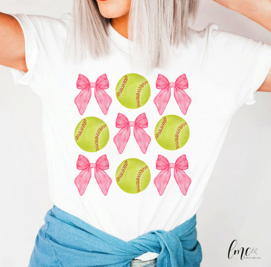 Softball + Bows