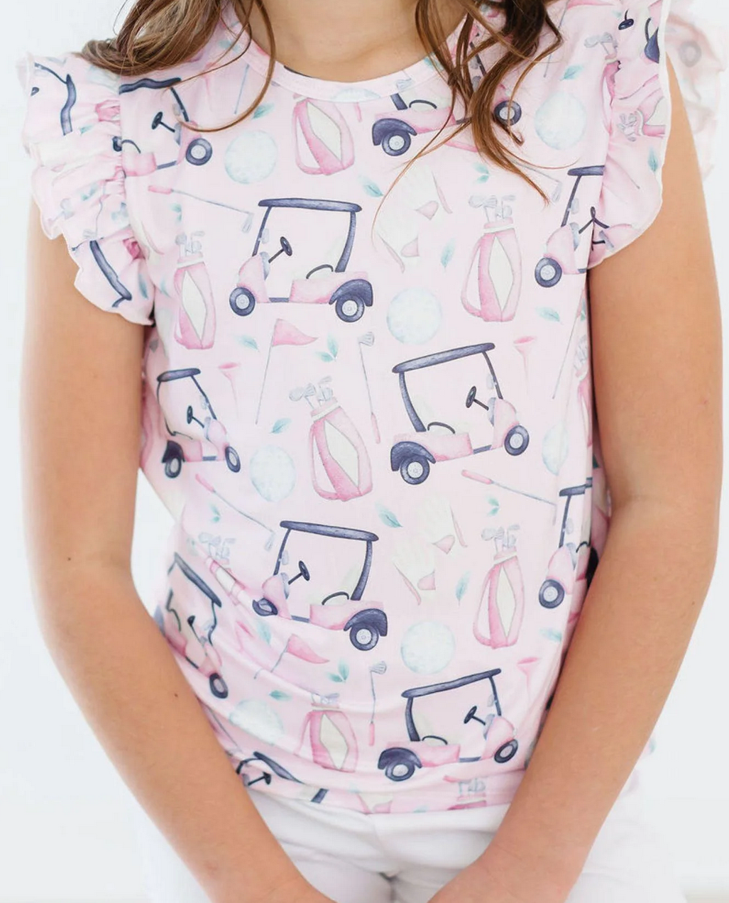Tee Time Ruffle Tee