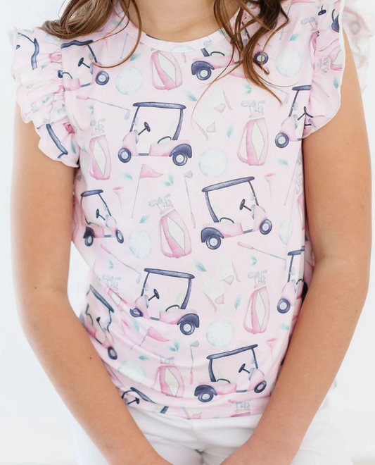 Tee Time Ruffle Tee