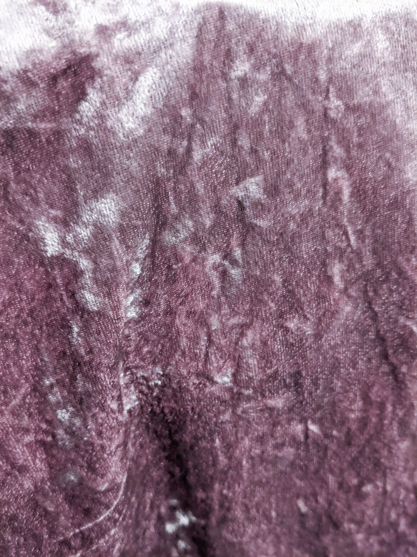 Purple Velvet Romper