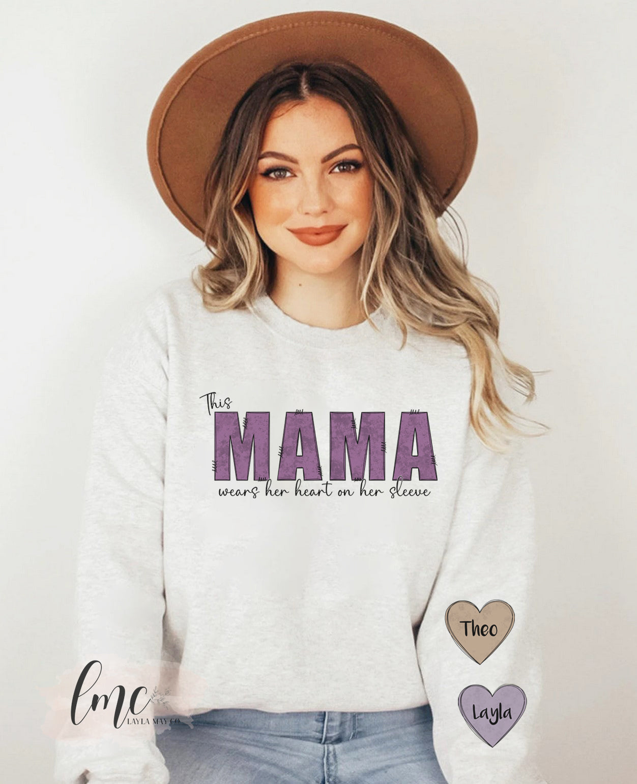 This Mama Wears Her Heart On Her Sleeve