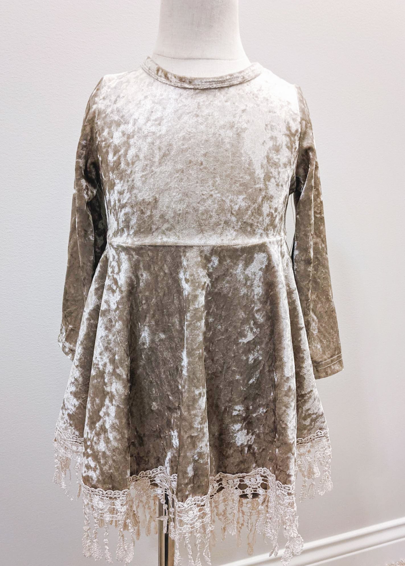 Velvet Boho Dress