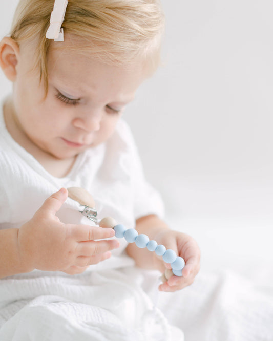 Pacifier Clip | Blue