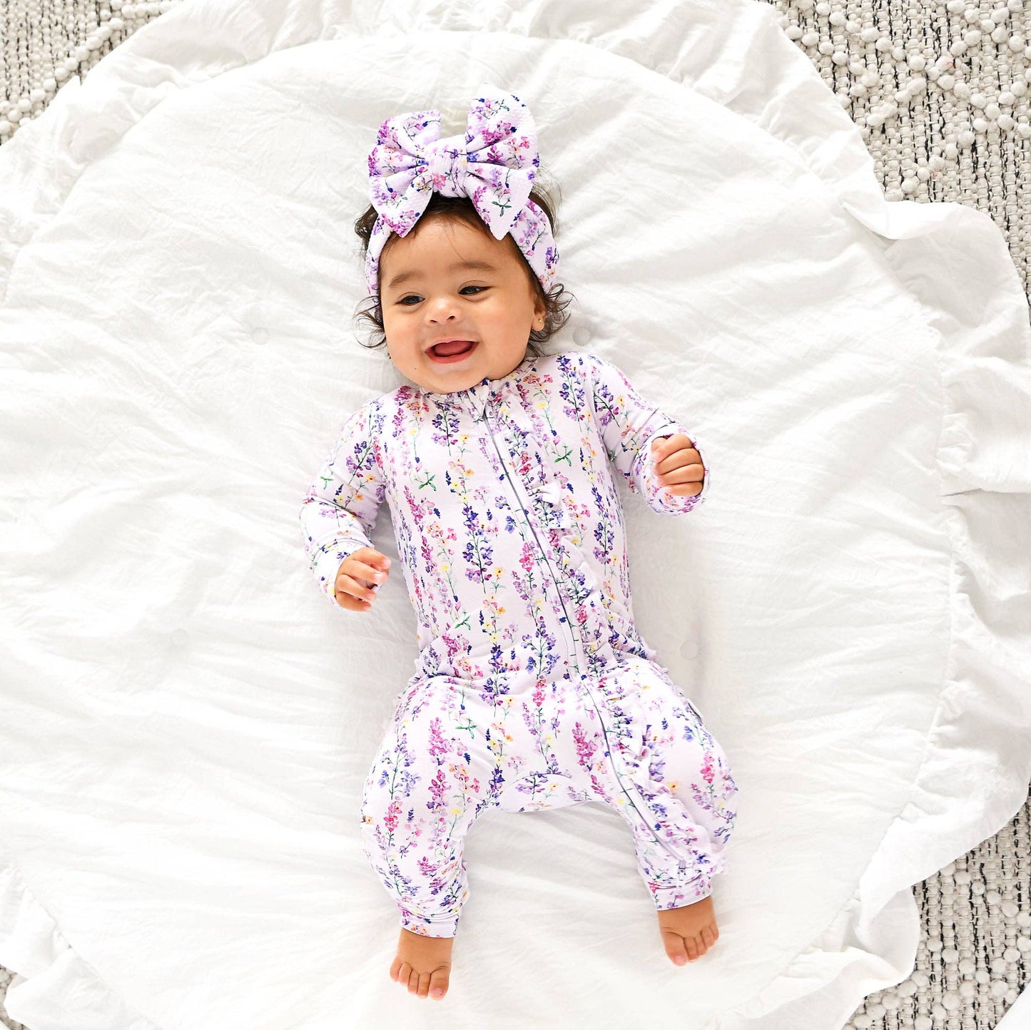 Spring Floral Bamboo Sleeper