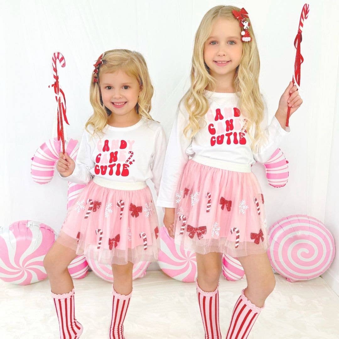 Candy Cane Sequin Tutu