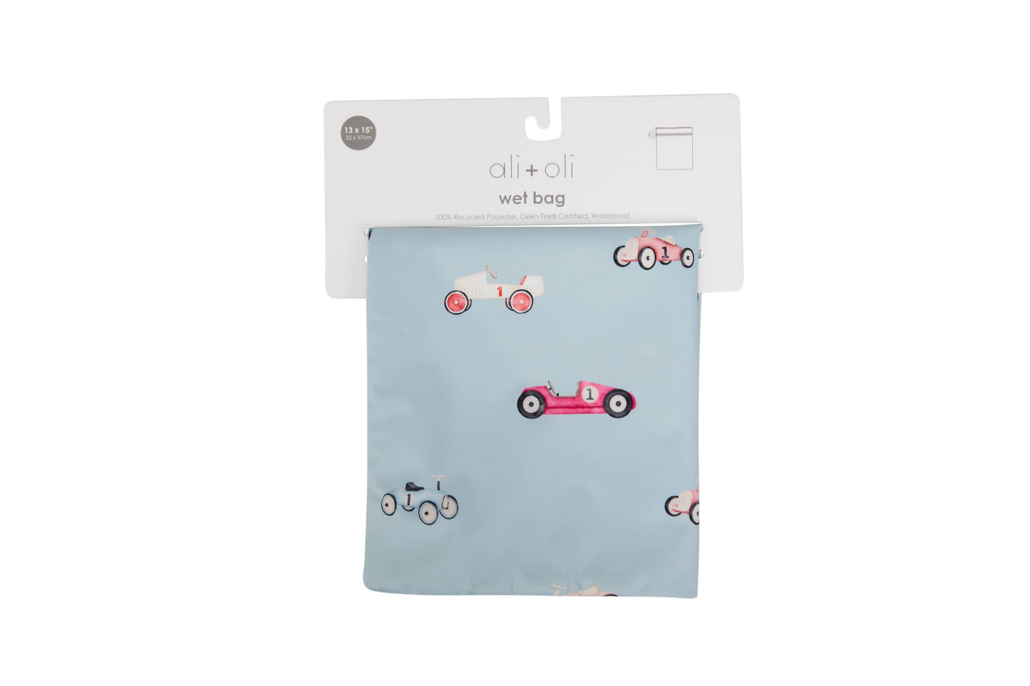 Dual-Compartment Wet/Dry Bag with Mesh Pocket | Cars