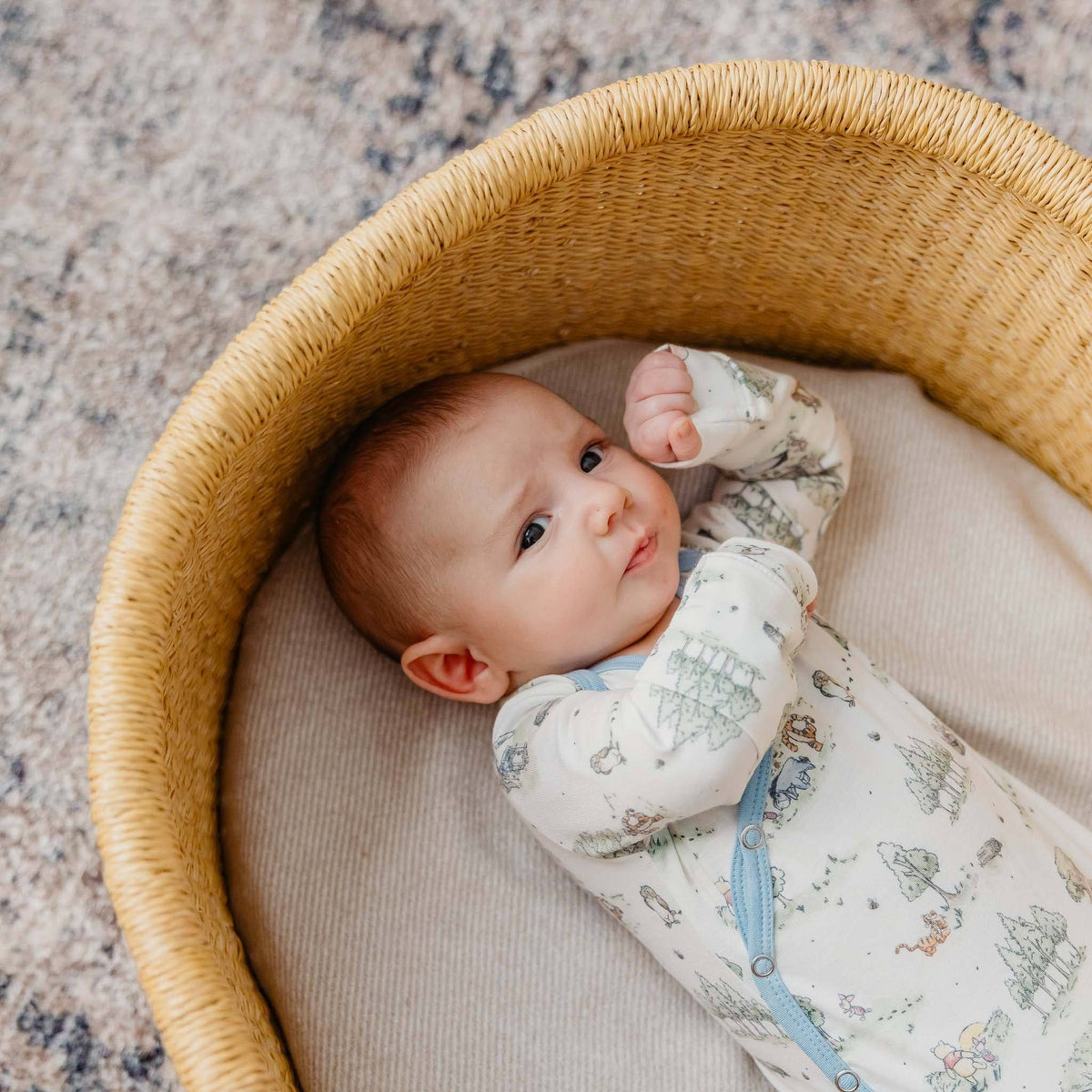 Newborn Knotted Gown |  Hundred Acre Wood