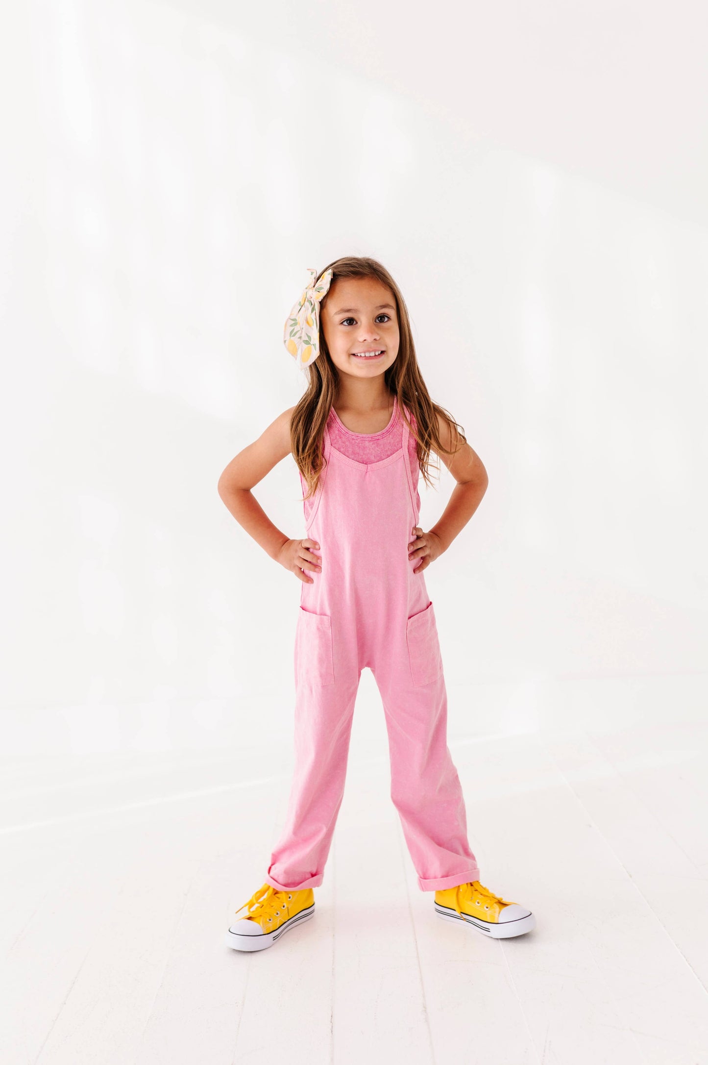Baby Pink Vintage Romper & Tank