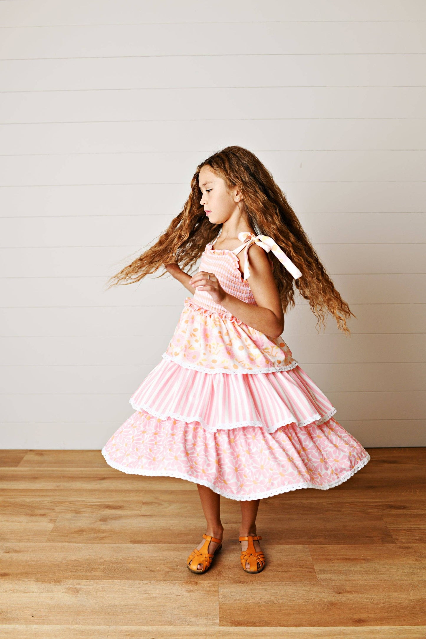 Pink Daisy Sundress