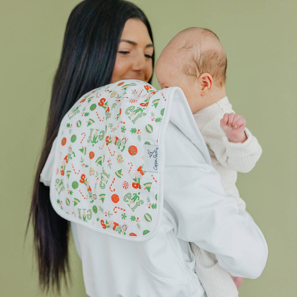Burp Cloths | Christmas Classics
