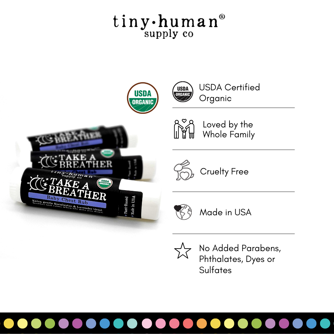 Take a Breather Organic Baby Chest Rub Stick