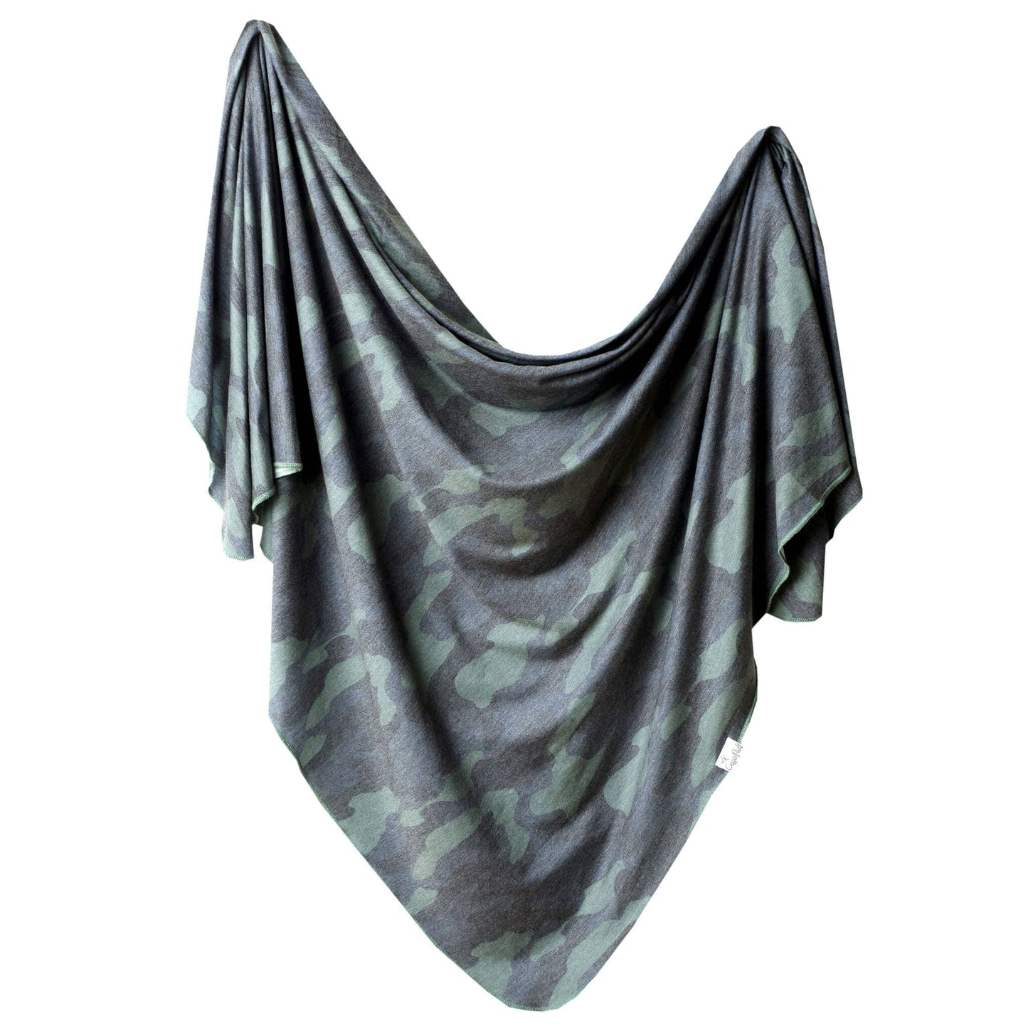 Knit Swaddle Blanket | Hunter