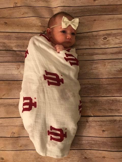 IU Muslin Swaddle Blanket