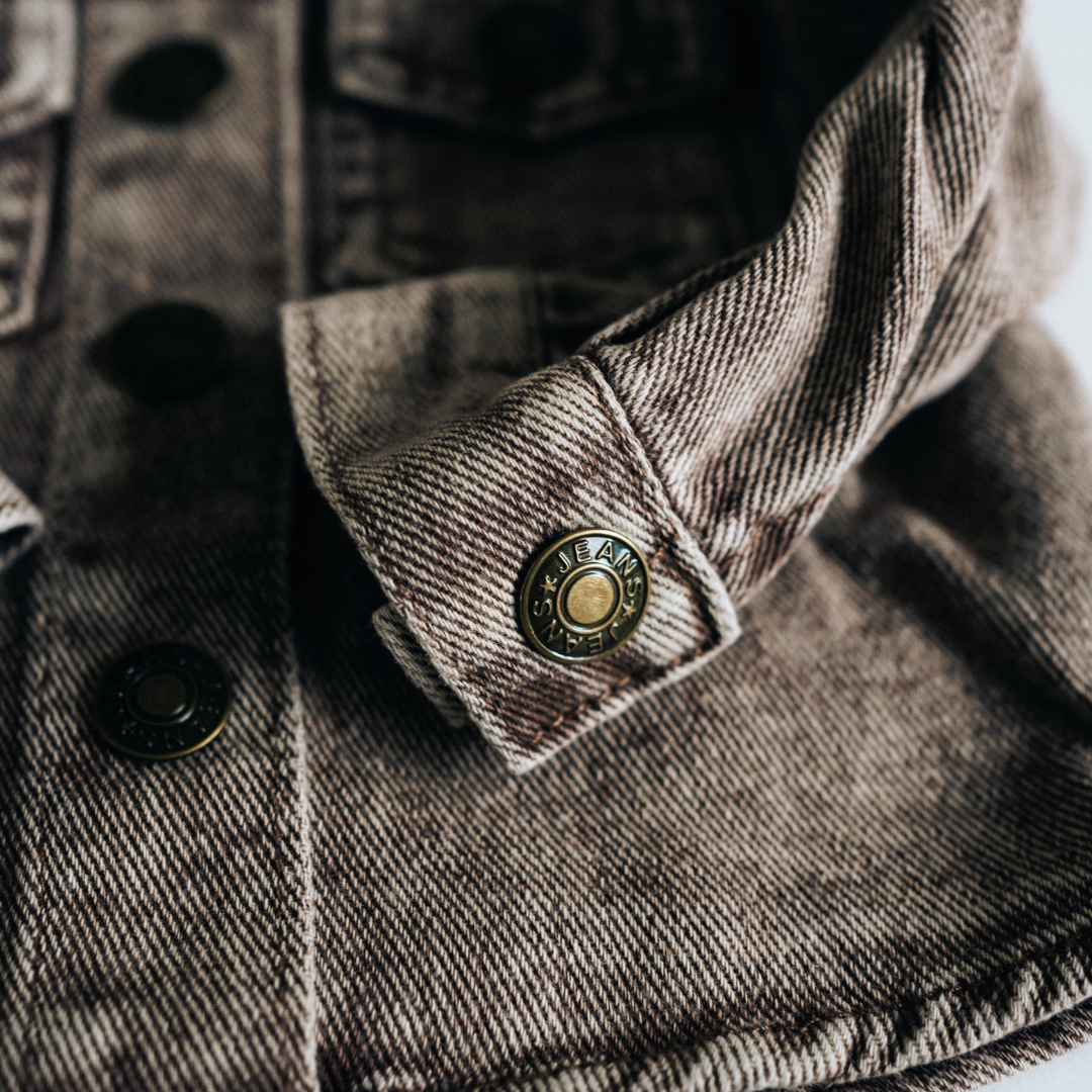 Brown Denim Jacket | Adult