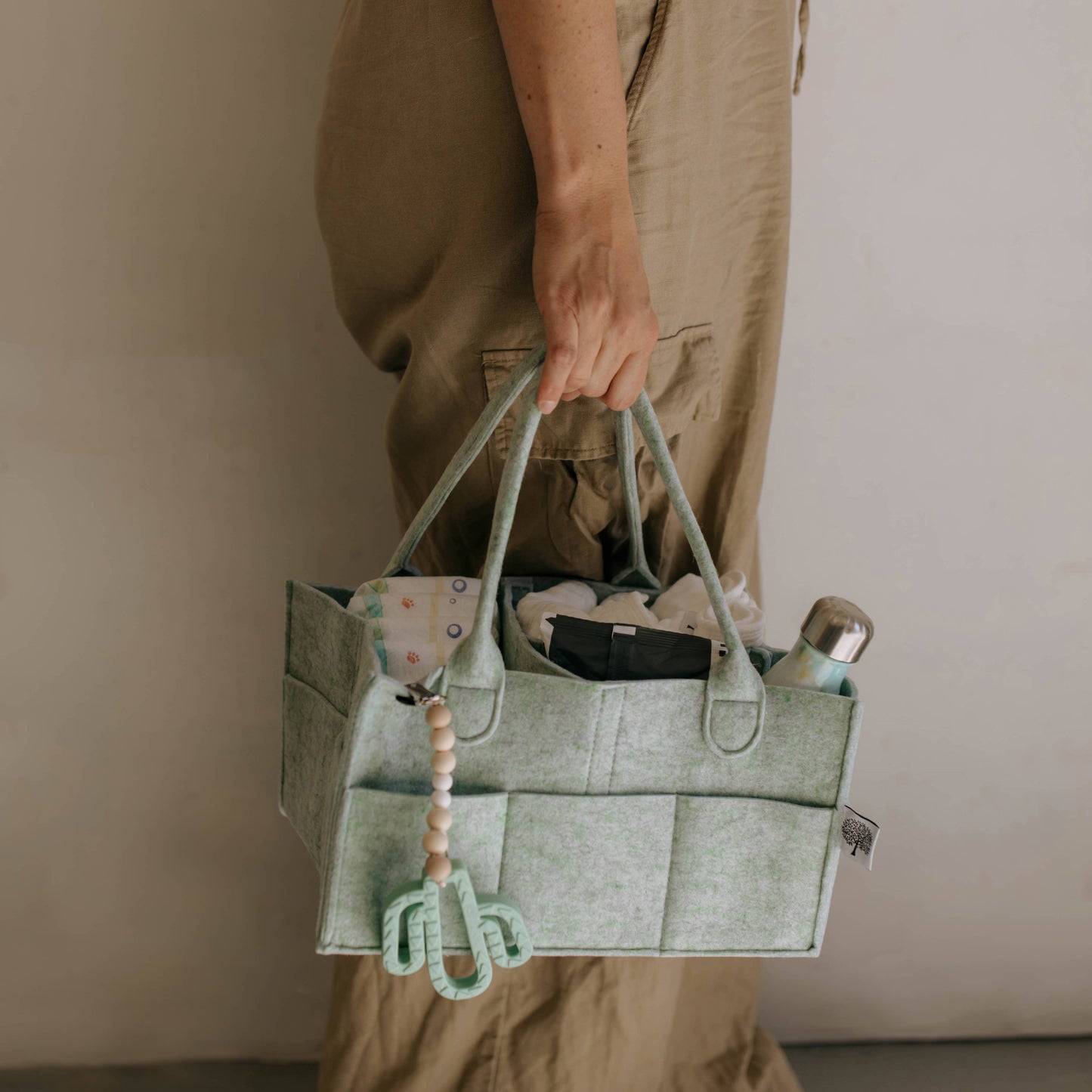 Diaper Caddy | Sage Green