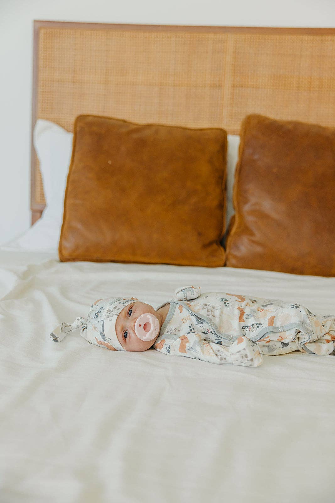 Newborn Knotted Gown | Rufus