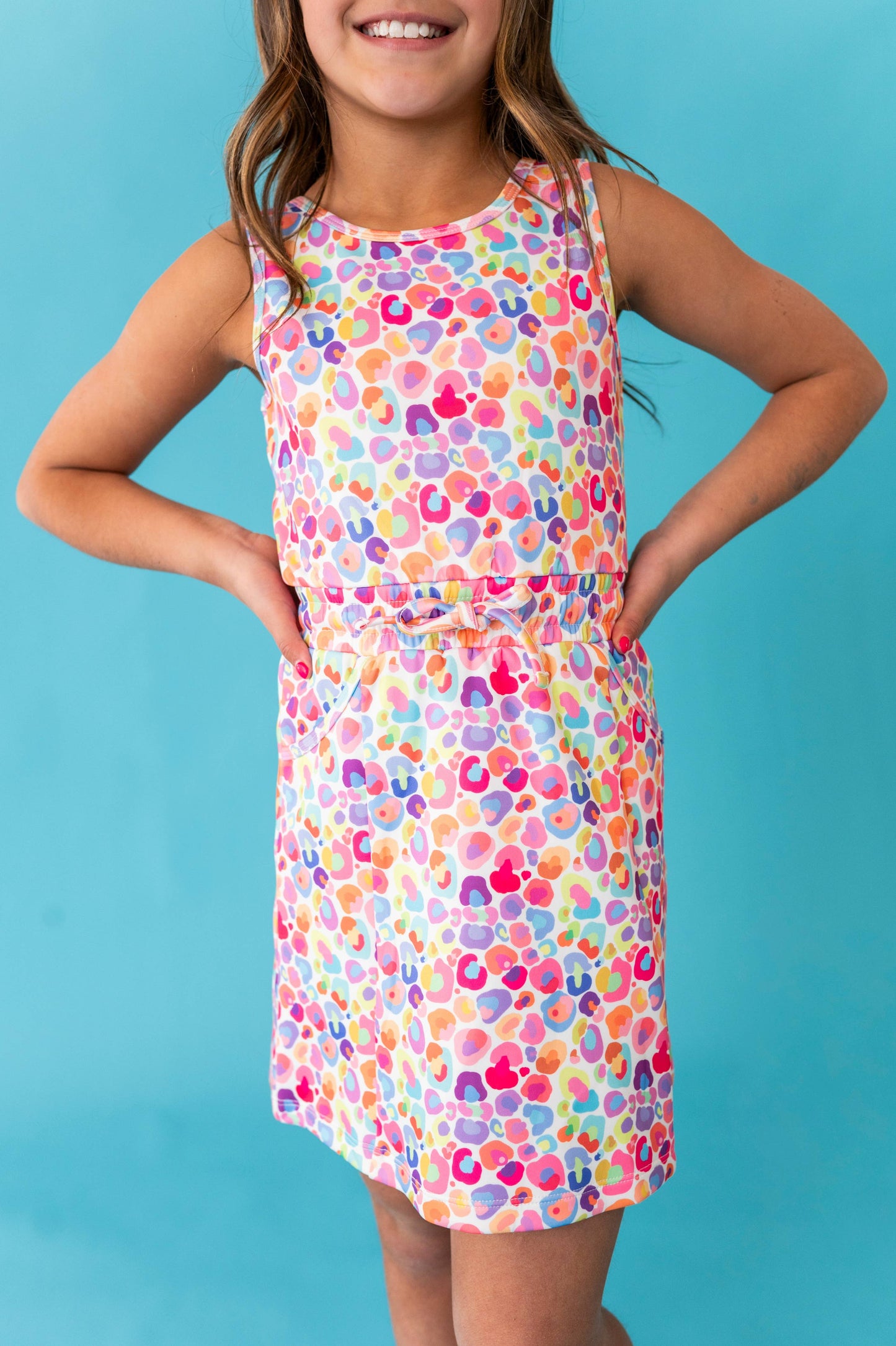 Sugarwave Leopard Tennis Dress