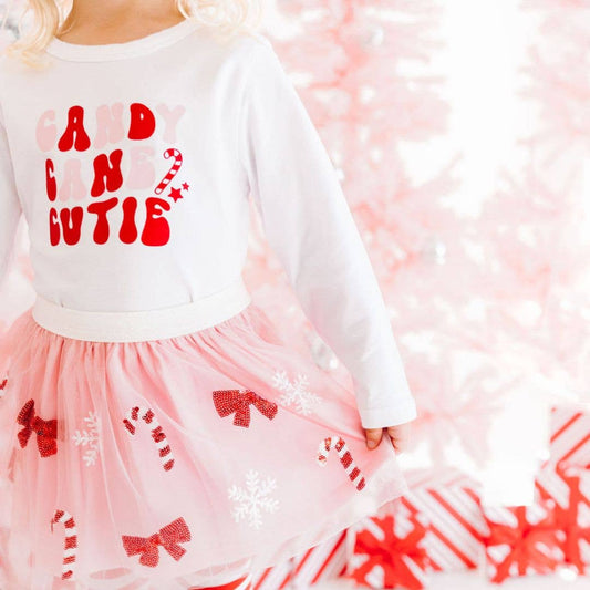 Candy Cane Sequin Tutu