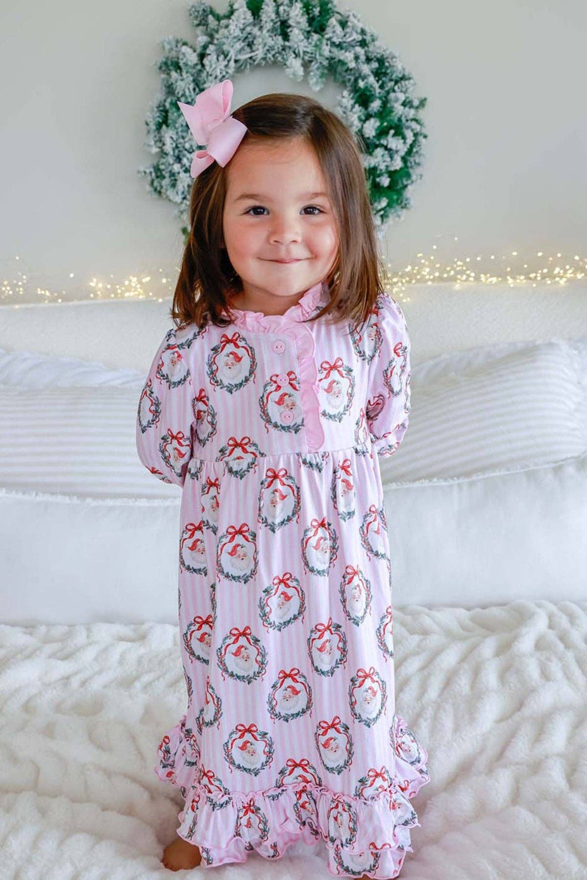 Ruffle Christmas Nightgown