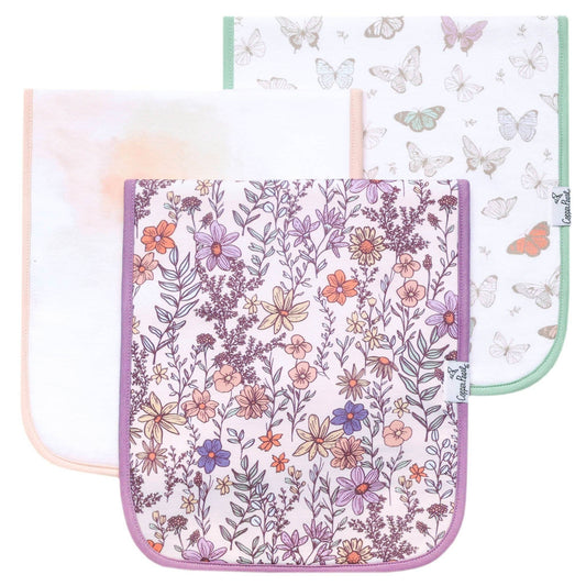 Burp Cloth Set | Flora