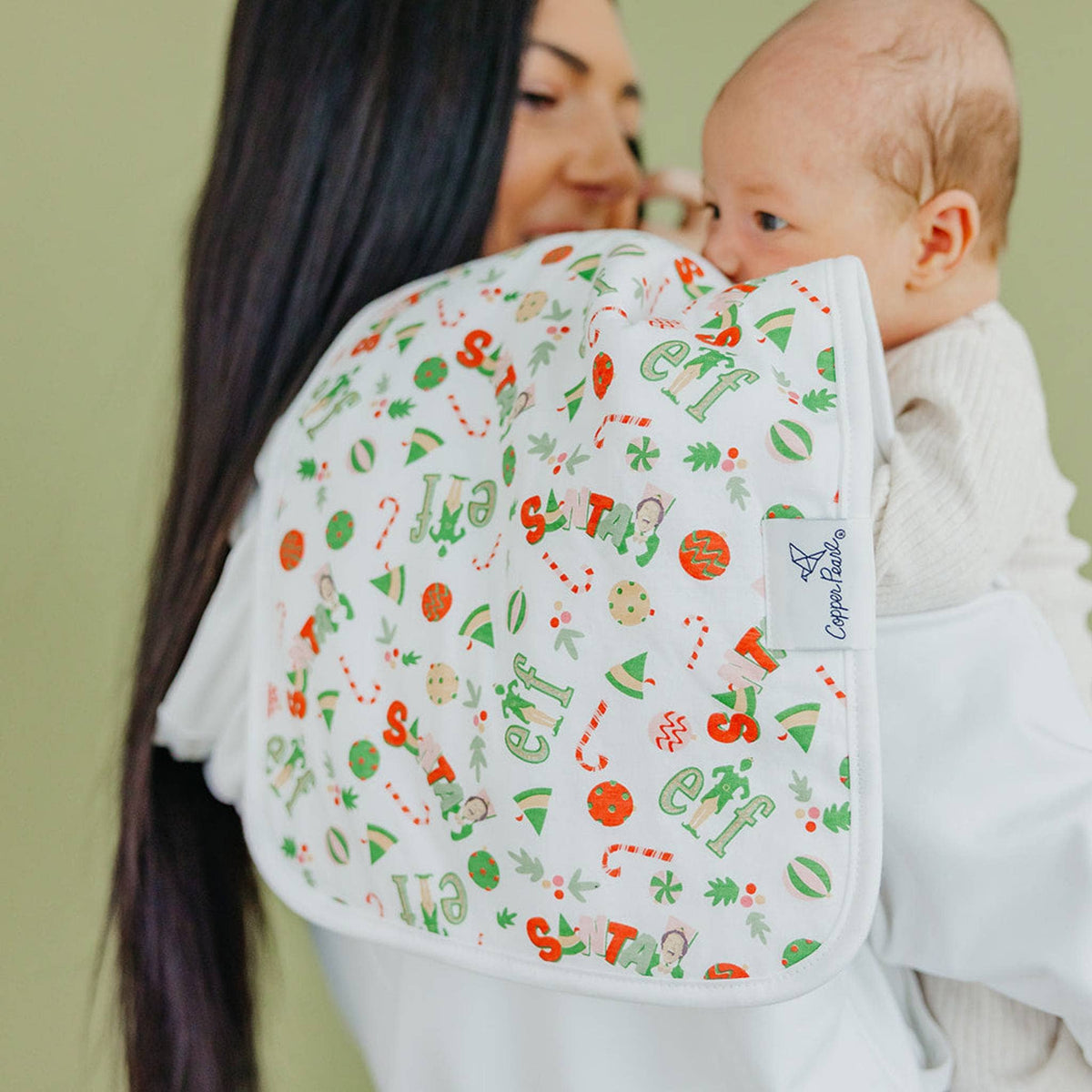Burp Cloths | Christmas Classics