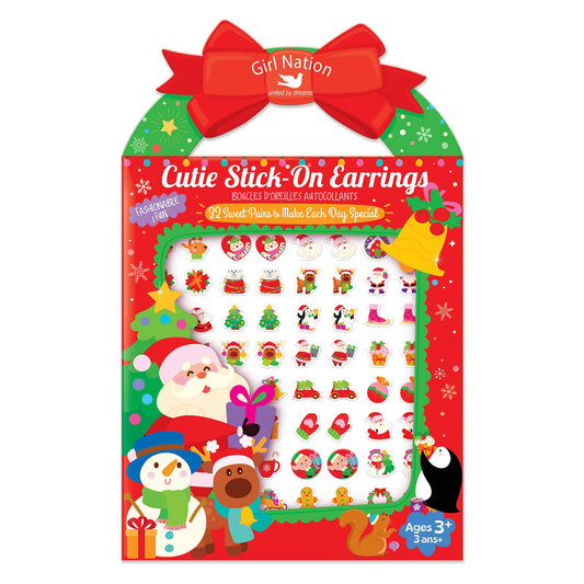 Cutie Stick-On Earrings | Holly Jolly Christmas