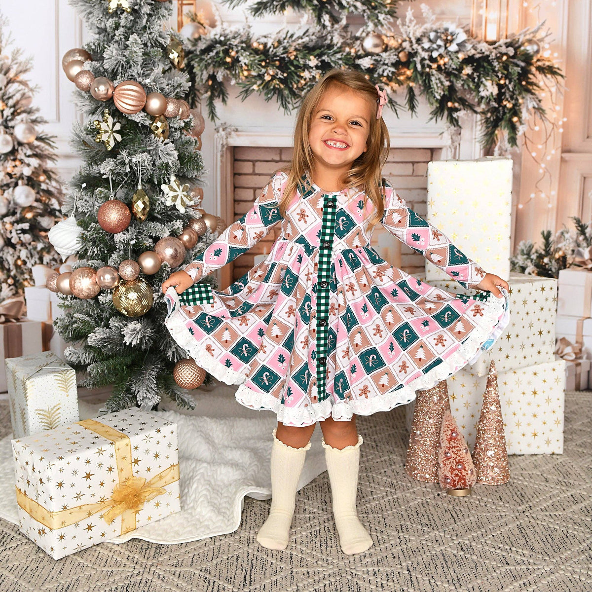 Christmas Twirl Dress
