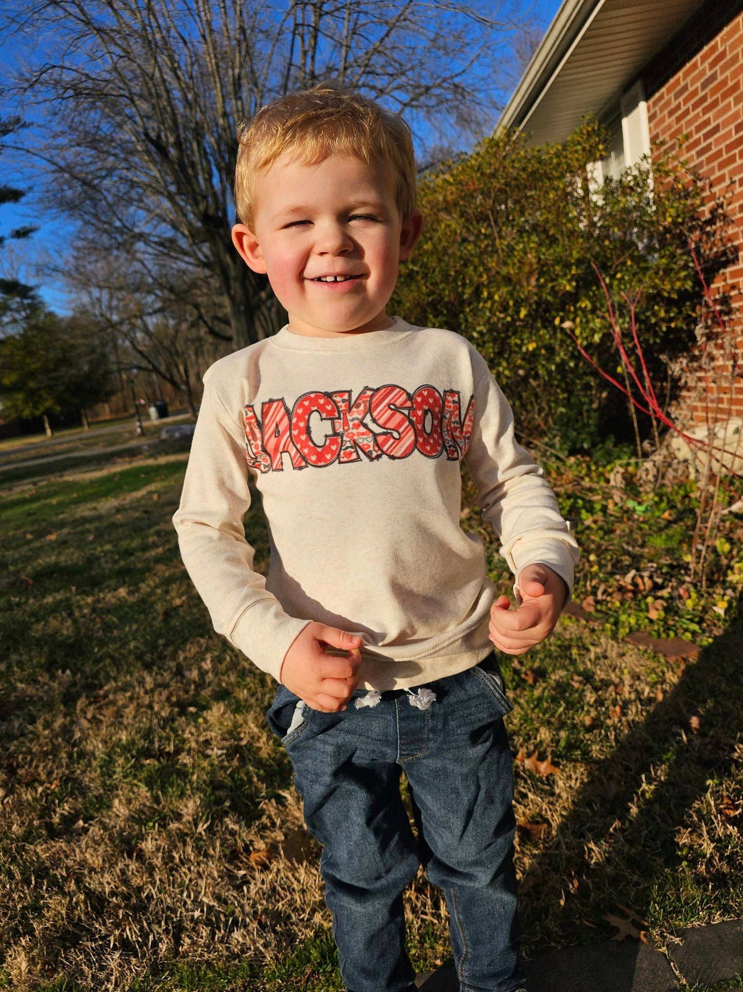 Valentine's Name Tees | Children's