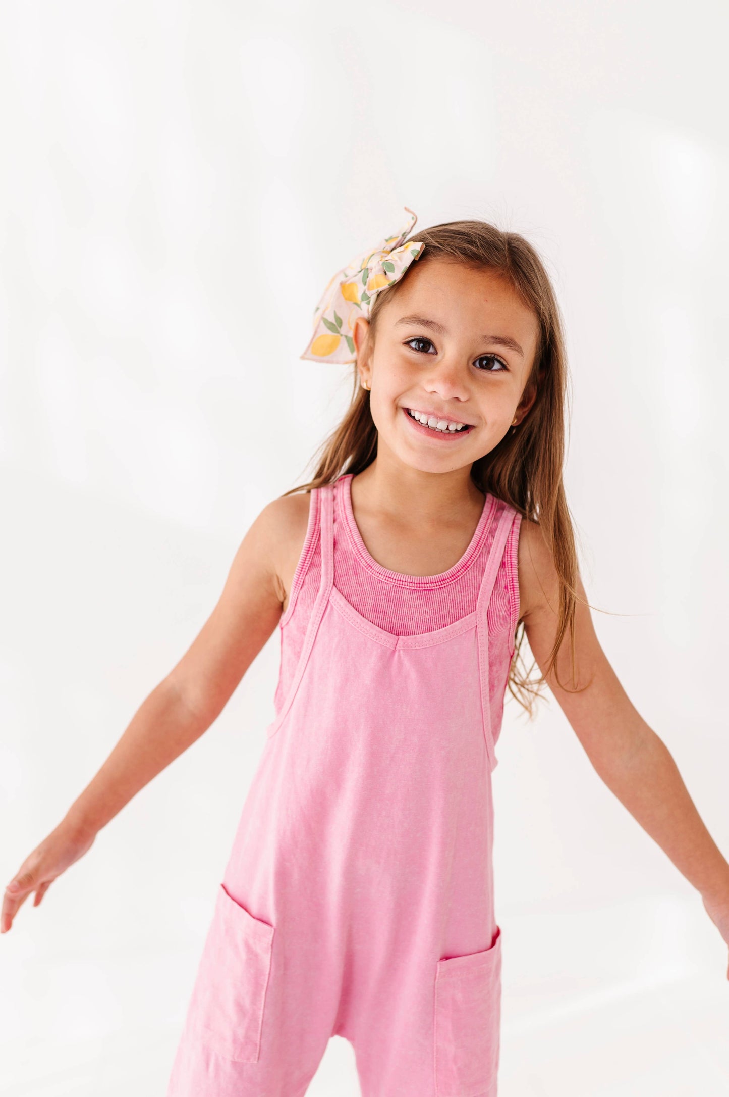Baby Pink Vintage Romper & Tank