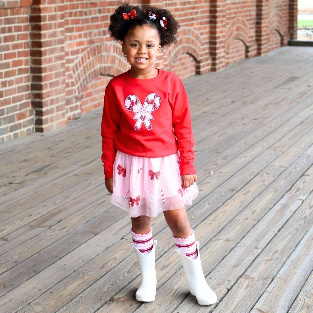 Candy Cane Sequin Tutu