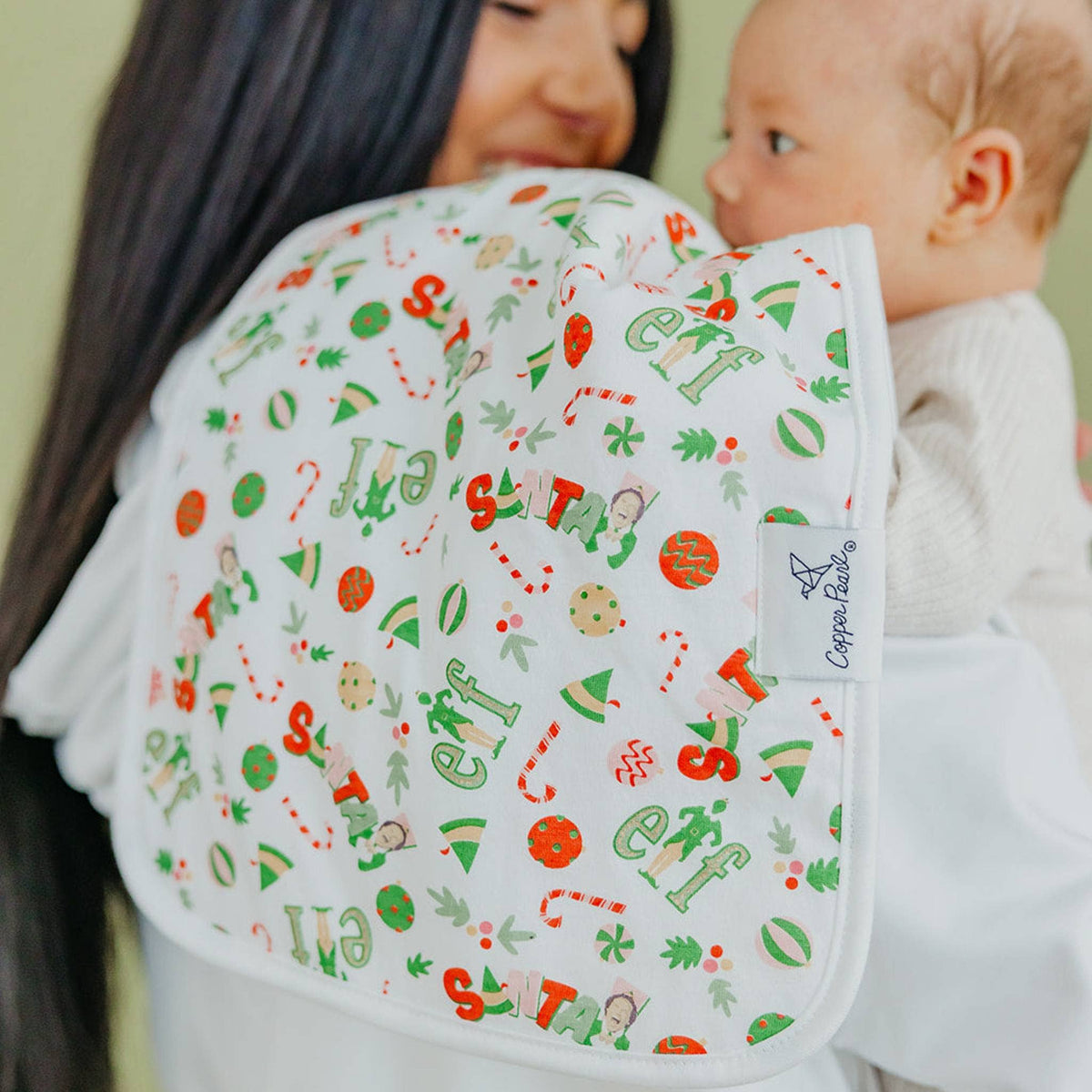 Burp Cloths | Christmas Classics