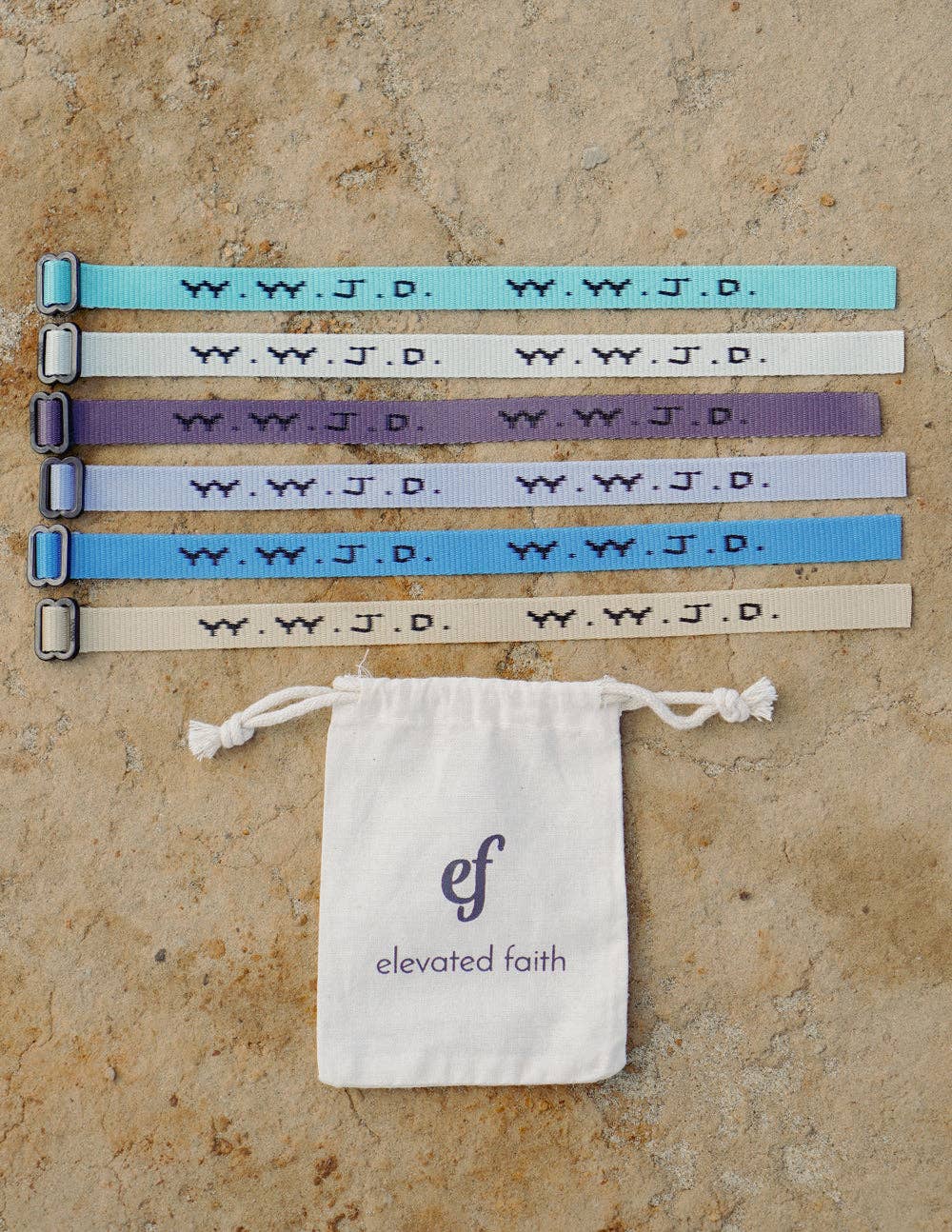 WWJD Bracelet | Blues