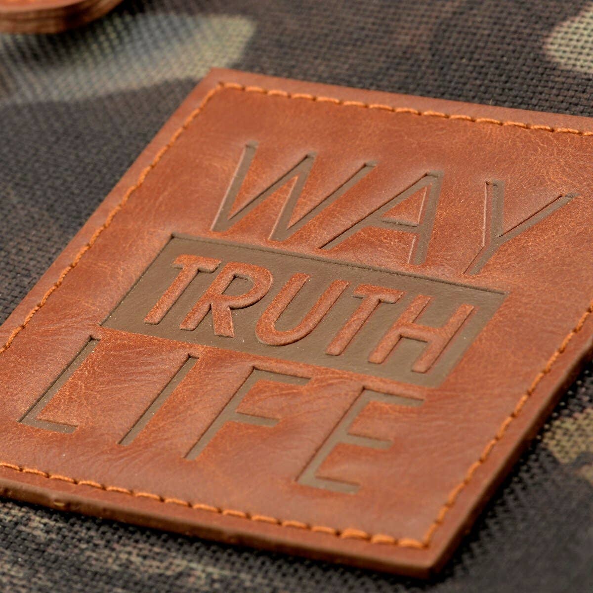 Way Truth Life Camo Bible Cover
