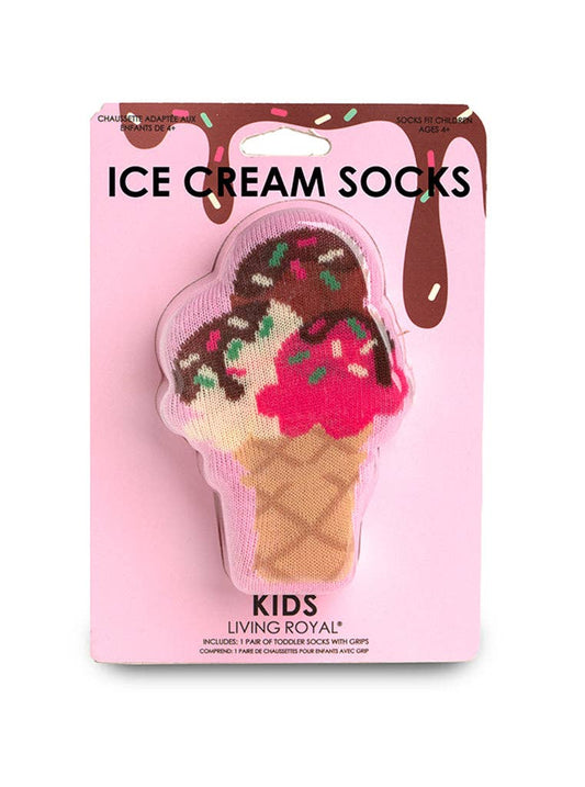 3D Packaged Socks | Ice Cream