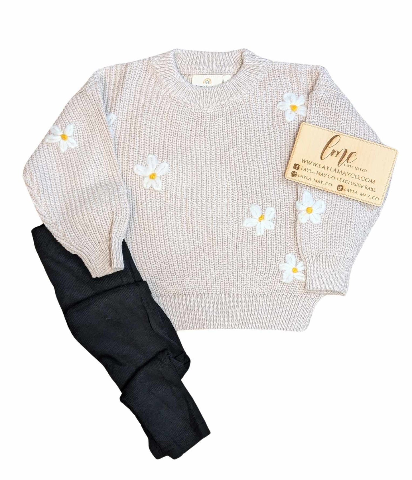 Daisy Chunky Knit Sweater