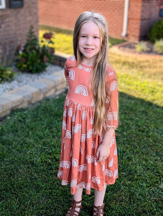 Rainbows In Fall Dress