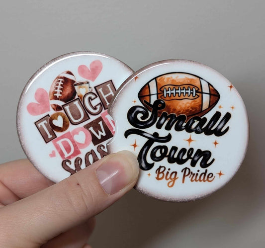 Small Town Big Pride Car Coasters