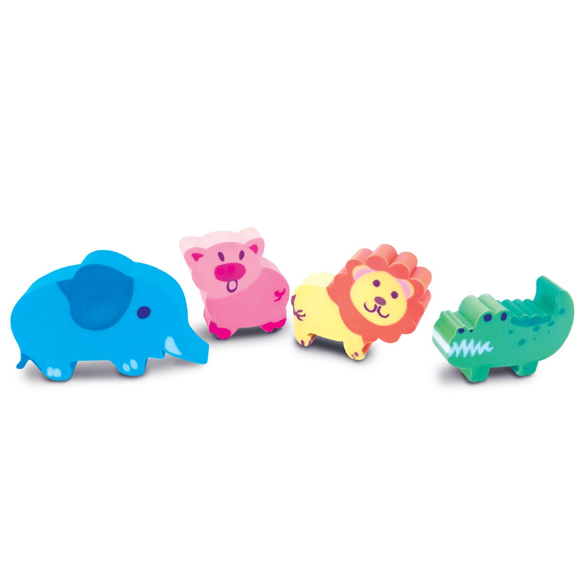 Noah's Ark Eraser Set