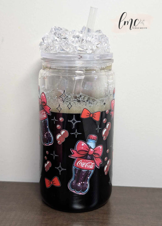 Coke Snow Globe Tumbler