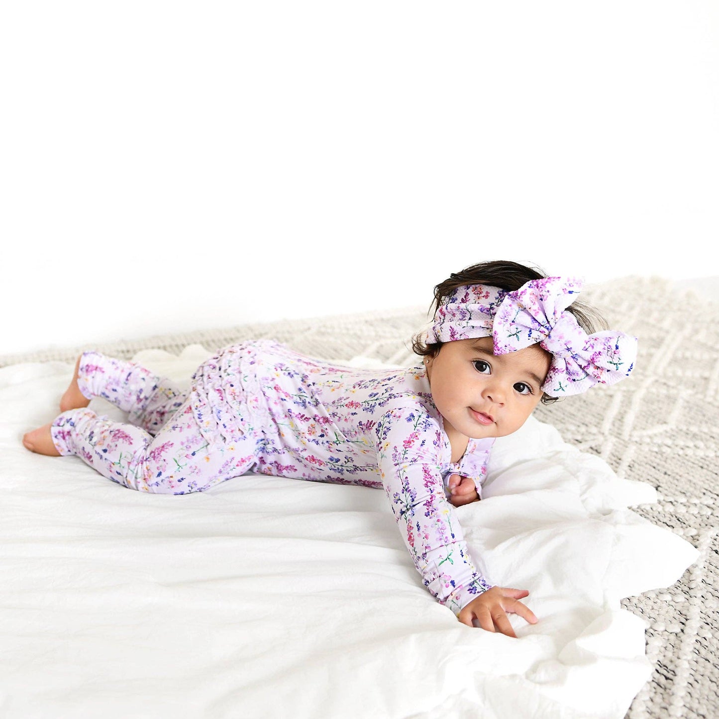 Spring Floral Bamboo Sleeper